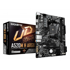 Материнская плата Gigabyte A520M H ARGB