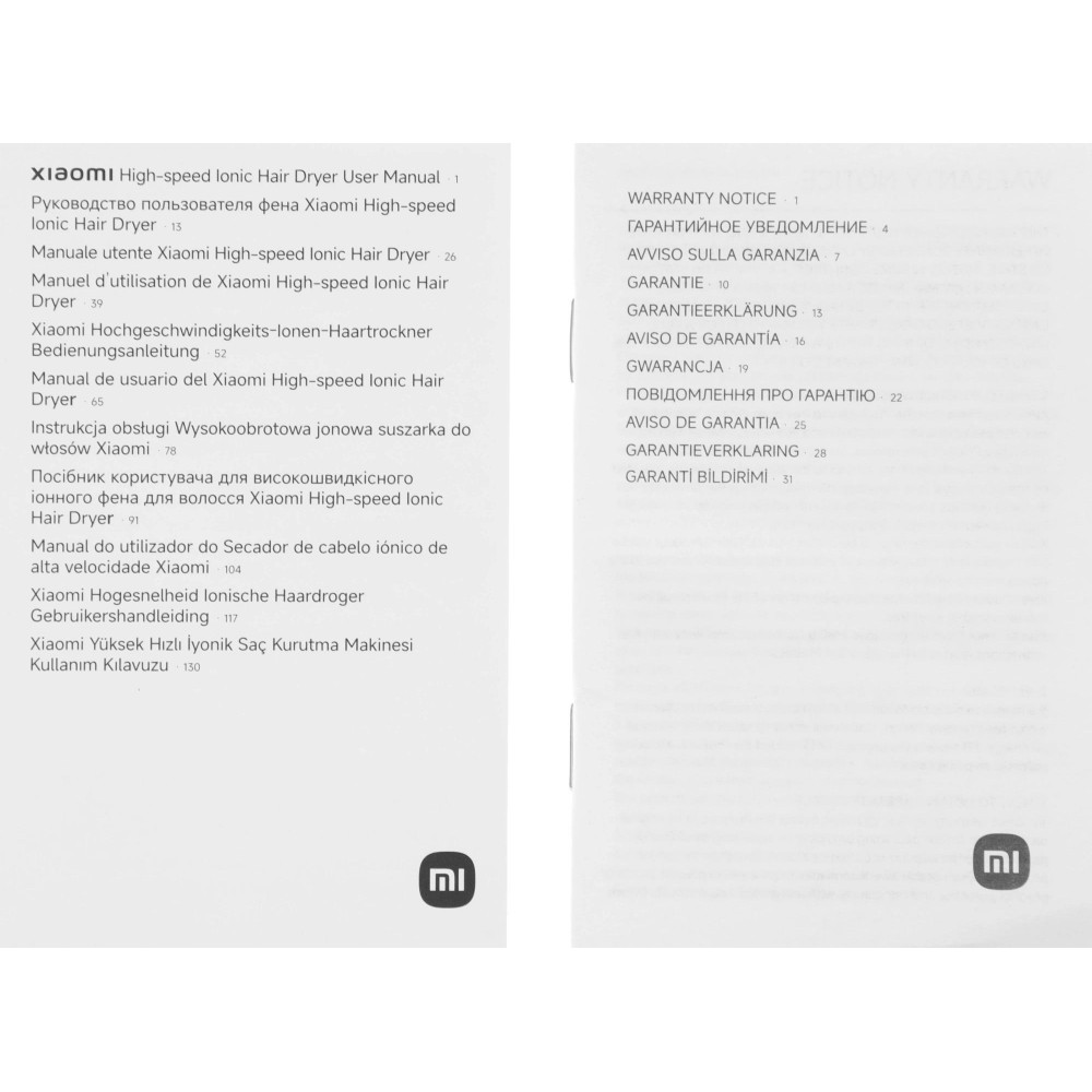 Фен Xiaomi BHR9114EU