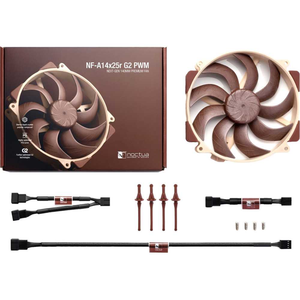 Кулер для корпуса Noctua NF-A14x25r G2 PWM