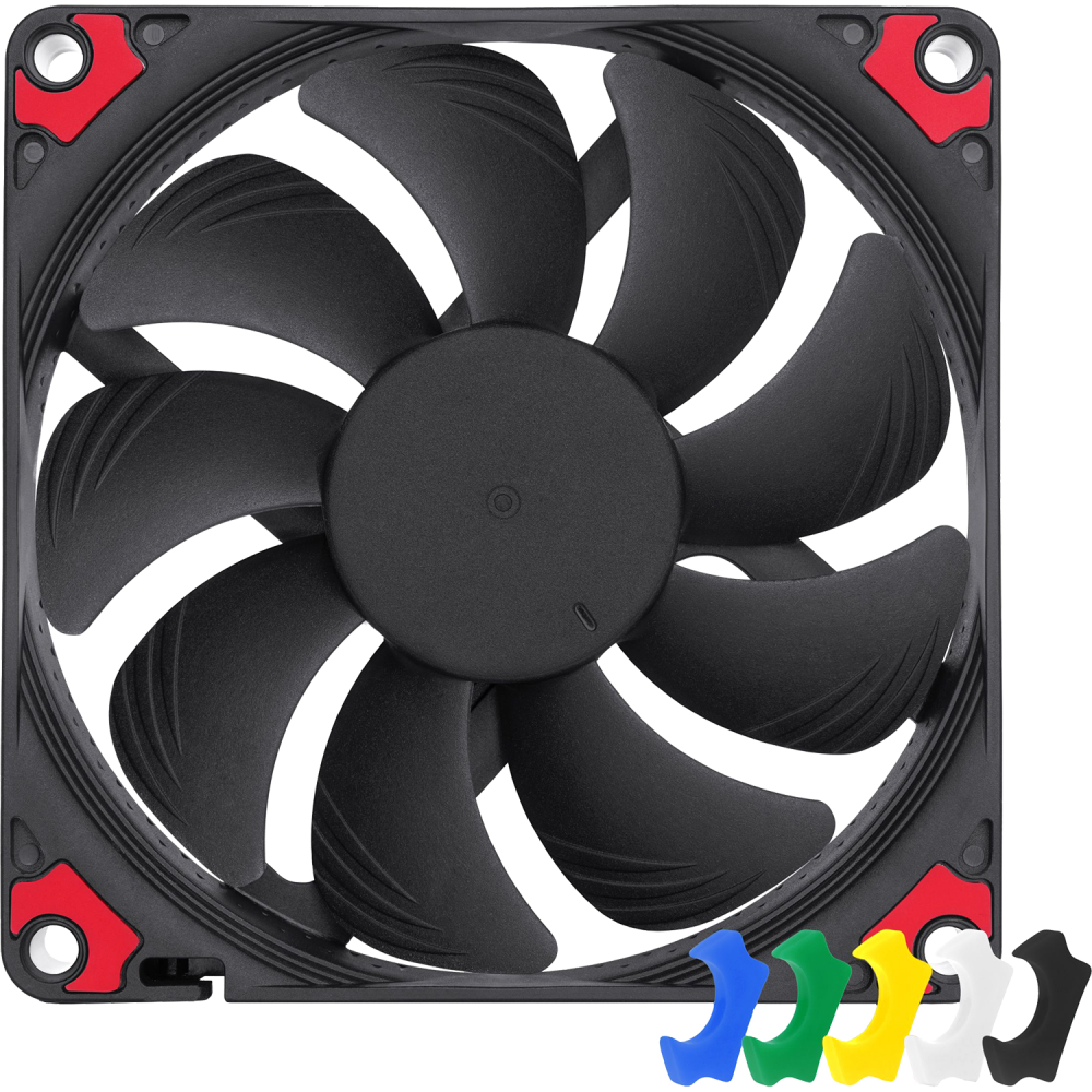 Кулер для корпуса Noctua NF-A9x14 HS-PWM chromax.black.swap