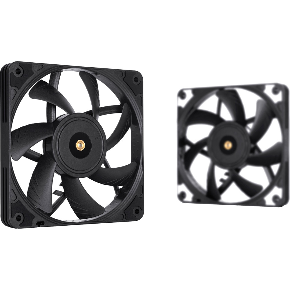 Кулер для корпуса Noctua NF-A12x15 PWM chromax.black.swap