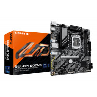 Материнская плата Gigabyte B860M E GEN5 B860, LGA1851, 2*DDR5, 1*PCIEx16, 1*PCIEx1, 2*M.2 6*USB3.2Gen1, 6*USB2.0, 4*SATA3.0, 1G, DP, HDMI, M-ATX, RTL