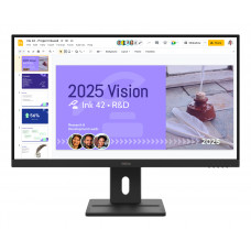 Монитор Lenovo 27" ThinkVision E27Q-40 черный IPS LED 4ms 16:9 HDMI M/M матовая HAS Piv 1500:1 350cd 178гр/178гр 2560x1440 100Hz DP QHD 6.2кг