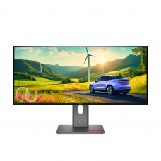 Монитор Lenovo 34" ThinkVision P34WD-40 черный IPS LED 4ms 21:9 HDMI M/M HAS Piv 2000:1 350cd 178гр/178гр 3440x1440 120Hz DP WQ USB 10кг
