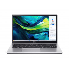 Ноутбук Acer Aspire Go AG15-21PT-R5GQ 15.6" FHD IPS, AMD R5-5625U, 8Gb, 512GB SSD, no OS, серебристый (NX.J7XEX.017)