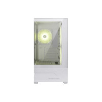 Корпус для ПК MSI MAG PANO M110R WHITE , Micro-ATX, 1xUSB 3.2 Gen 1, 1xUSB 3.2 Gen2x2 Type-C, 2x140mm, ARGB Reverse Blade Fan, 1x120mm ARGB Fan, ARGB+PWM Control Board, TG