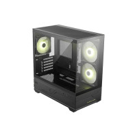 Корпус для ПК MSI MAG Pano M110R , Micro-ATX, 1xUSB 3.2 Gen 1, 1xUSB 3.2 Gen2x2 Type-C, 2x140mm, ARGB Reverse Blade Fan, 1x120mm ARGB Fan, ARGB+PWM Control Board, TG