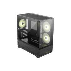 Корпус для ПК MSI MAG Pano M110R , Micro-ATX, 1xUSB 3.2 Gen 1, 1xUSB 3.2 Gen2x2 Type-C, 2x140mm, ARGB Reverse Blade Fan, 1x120mm ARGB Fan, ARGB+PWM Control Board, TG