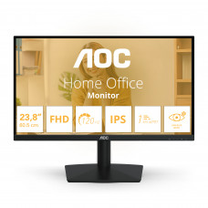 Монитор 23.8" AOC 24B15H3, IPS, 1920x1080, 1/4 ms, 120Hz, 250cd, VGA, HDMI, Tilt