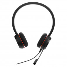 Наушники с микрофоном Jabra Evolve 20 SE черный 2м накладные USB оголовье (4999-823-369)