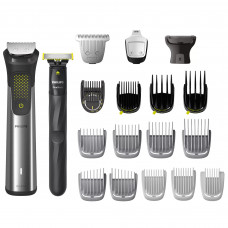 Триммер Philips Series 9000 MG9553/15 серебристый/черный 5Вт (насадок в компл:16шт)