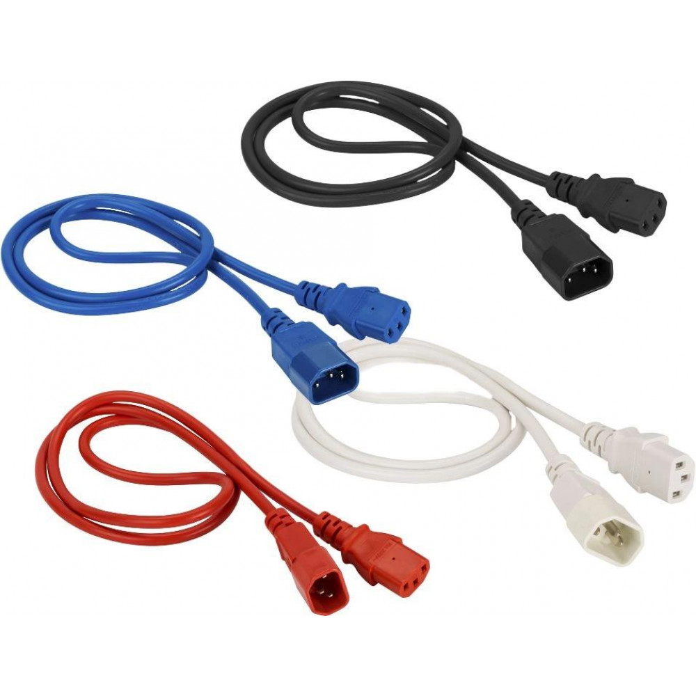 Шнур питания LANMASTER LAN-PP1314-2.0-BL