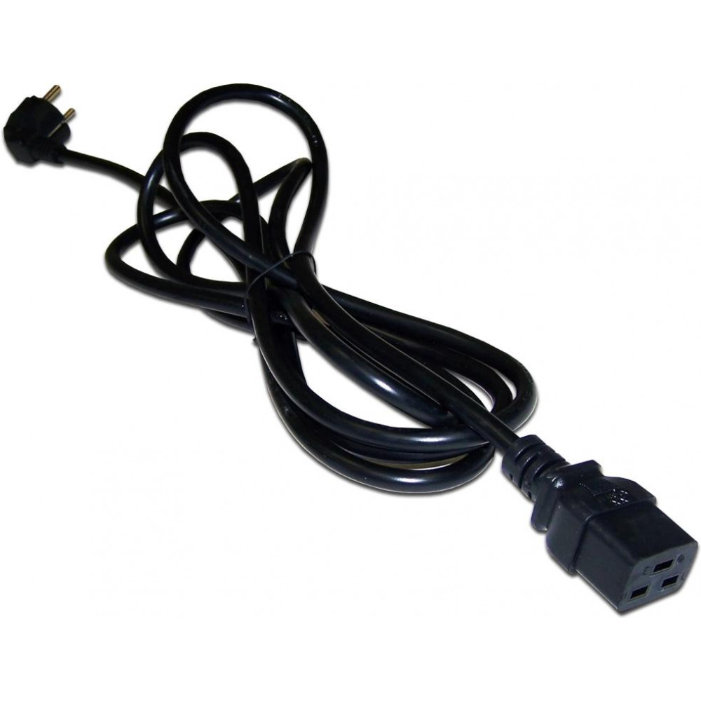 Шнур питания LANMASTER LAN-PP19SHA-0.5-BK