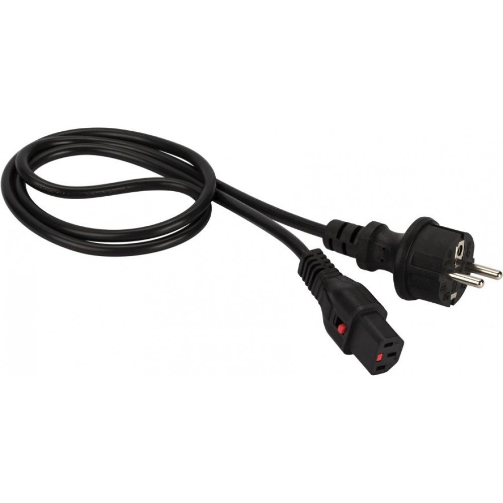 Шнур питания LANMASTER LAN-PP13LSH-0.5-BK