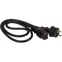 Шнур питания LANMASTER LAN-PP19LSH-0.5-BK