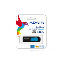 USB Flash drive ADATA Флеш накопитель 128GB A DATA UV128, USB 3.0, черный/синий
