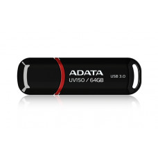 USB Flash drive ADATA Носитель информации A DATA Flash Drive 64GB UV150  USB3.0, BLACK 
