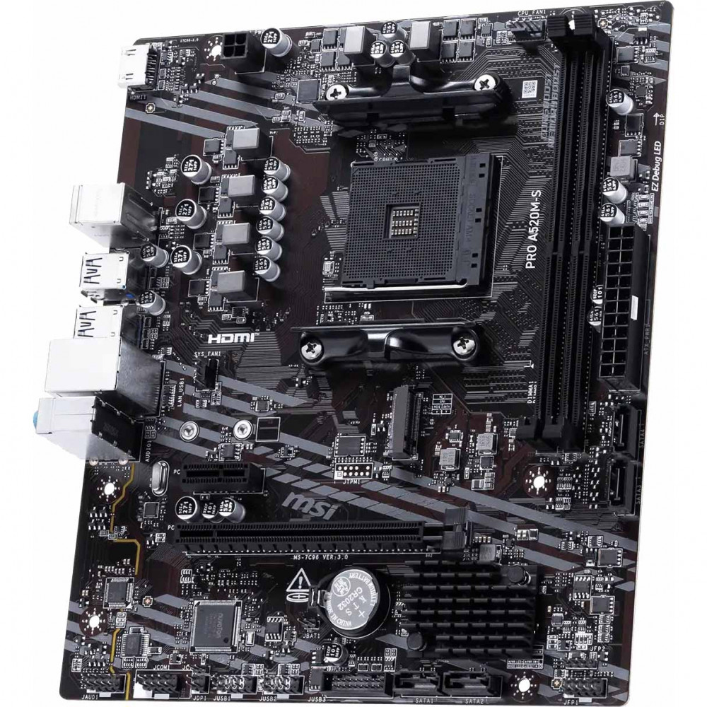Материнская плата MSI PRO A520M-S