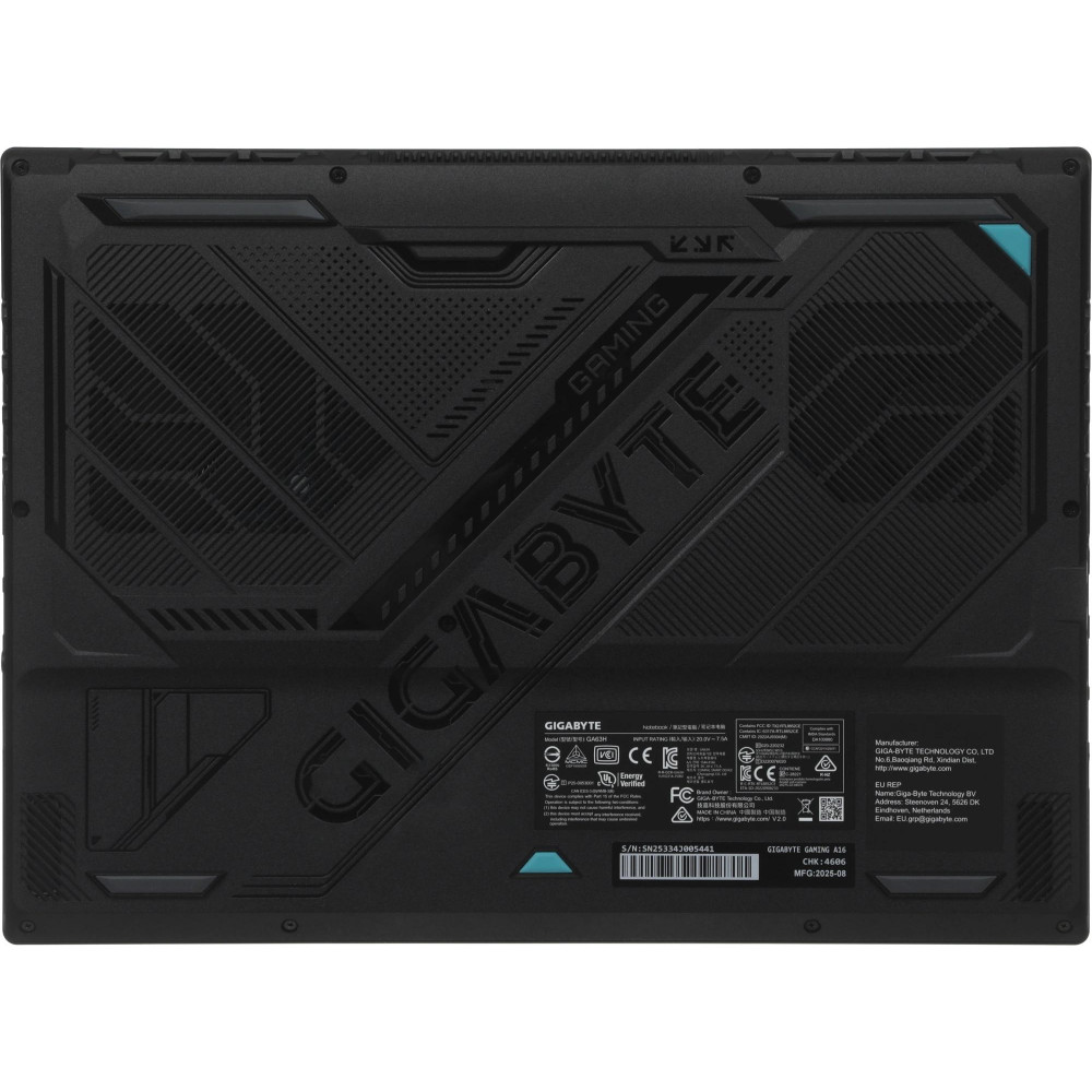 Ноутбук Gigabyte 3VHK3EE893SD