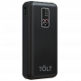 Портативный аккумулятор TOLT Lit K92 Black, 20000mAh, 10W, black, CCC TÖLT TOLT K92 Black