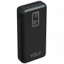 Портативный аккумулятор TOLT Lit K92 Black, 20000mAh, 10W, black, CCC TÖLT TOLT K92 Black