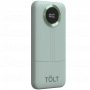 Портативный аккумулятор TOLT Lit KP128 Green, 10000mAh, 22,5W, fast charging and PD, green, CCC TÖLT TOLT KP128 Green
