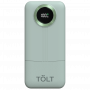 Портативный аккумулятор TOLT Lit KP128 Green, 10000mAh, 22,5W, fast charging and PD, green, CCC TÖLT TOLT KP128 Green