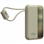 Портативный аккумулятор TOLT Lit KC16, 10000mAh, 22,5W, fast charging and PD, beige, CCC TÖLT TOLT KC16