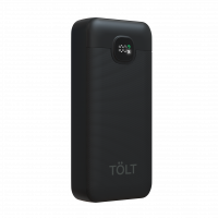 Портативный аккумулятор TOLT Stor SR-LC20B, 20000mAh, 22,5W, fast charging and PD, black Powerbank TOLT Stor SR-LC20B, 20000mAh, 22,5W, fast charging and PD, black TÖLT TOLT SR-LC20B