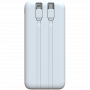 Портативный аккумулятор TOLT Lit KP226 White, 20000mAh, 22,5W, fast charging and PD, white, CCC TÖLT TOLT KP226 White