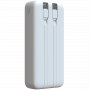 Портативный аккумулятор TOLT Lit KP226 White, 20000mAh, 22,5W, fast charging and PD, white, CCC TÖLT TOLT KP226 White