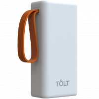 Портативный аккумулятор TOLT Lit KP303 White, 30000mAh, 22,5W, fast charging and PD, white, CCC TÖLT TOLT KP303 White