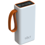 Портативный аккумулятор TOLT Lit KP303 White, 30000mAh, 22,5W, fast charging and PD, white, CCC TÖLT TOLT KP303 White