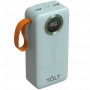 Портативный аккумулятор TOLT Lit KP328 Green, 30000mAh, 22,5W, fast charging and PD, green, CCC TÖLT TOLT KP328 Green