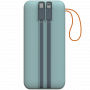 Портативный аккумулятор TOLT Lit KP328 Green, 30000mAh, 22,5W, fast charging and PD, green, CCC TÖLT TOLT KP328 Green