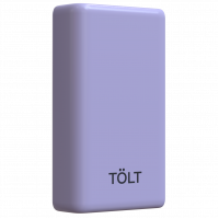 Портативный аккумулятор TOLT Lit LT-LP10T, 10000mAh, 22,5W, fast charging and PD, violet TÖLT TOLT LT-LP10T