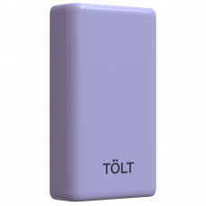 Портативный аккумулятор TOLT Lit LT-LP10T, 10000mAh, 22,5W, fast charging and PD, violet TÖLT TOLT LT-LP10T