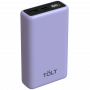 Портативный аккумулятор TOLT Lit LT-LP10T, 10000mAh, 22,5W, fast charging and PD, violet TÖLT TOLT LT-LP10T