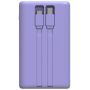 Портативный аккумулятор TOLT Lit LT-LP10T, 10000mAh, 22,5W, fast charging and PD, violet TÖLT TOLT LT-LP10T