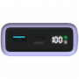 Портативный аккумулятор TOLT Lit LT-LP10T, 10000mAh, 22,5W, fast charging and PD, violet TÖLT TOLT LT-LP10T