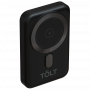 Портативный аккумулятор TOLT Seg KW101 Black, 10000mAh, 22,5W, fast charging and PD, wireless, magnetic, black, CCC TÖLT TOLT KW101 Black