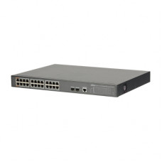 Коммутатор Dahua DH-PFS4226-24GT-240, 24×1 Гбит/с PoE + 2×SFP, управляемый