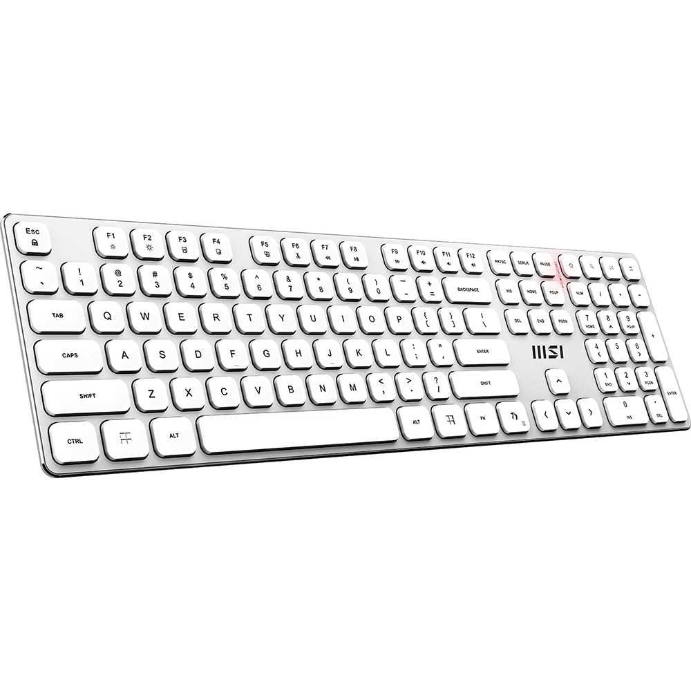 Комплект (клавиатура + мышь) MSI FORGE K210 W COMBO WHITE RU
