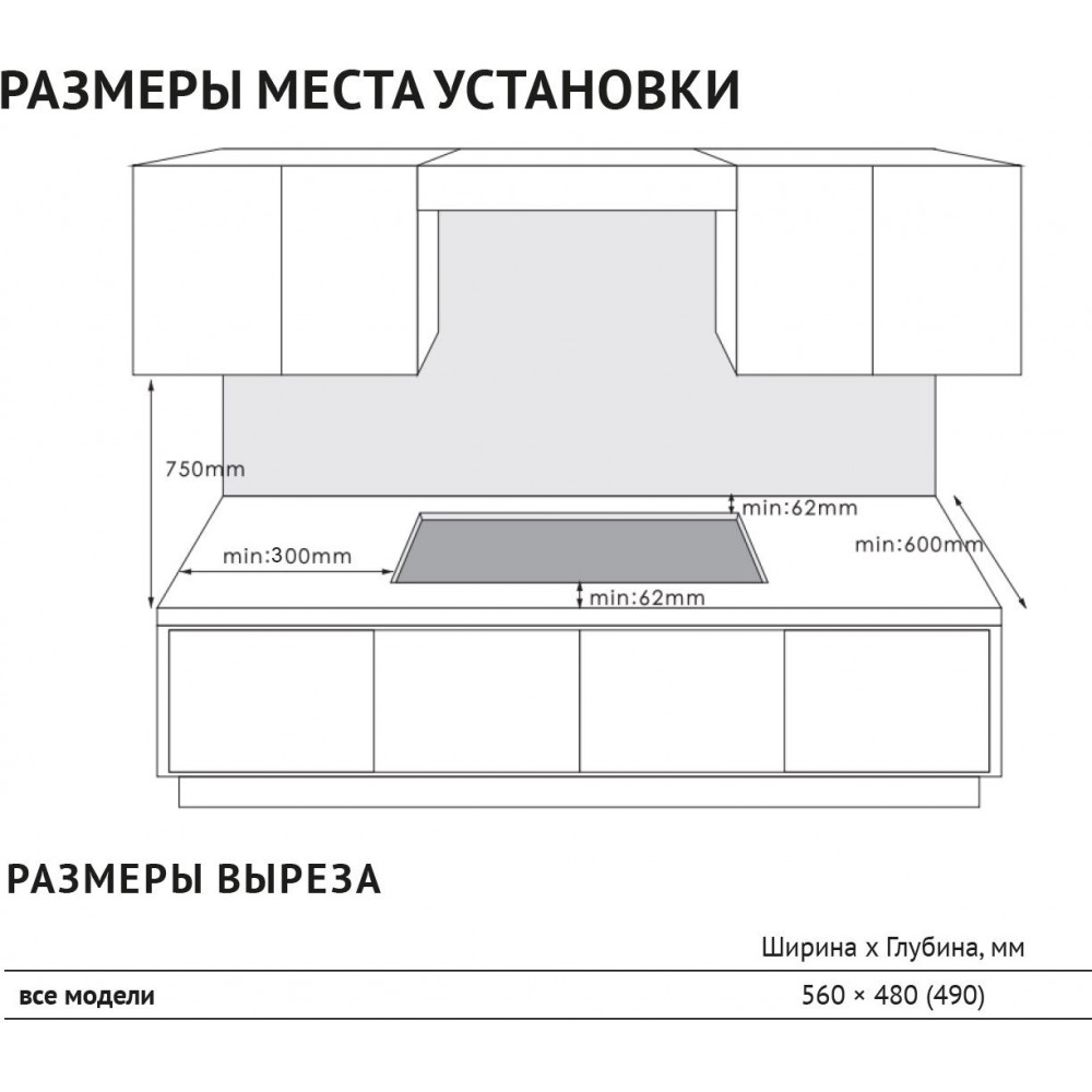 Встраиваемая Korting CN