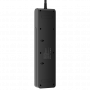 Сетевой фильтр AGNI плоский TP-FI3U5E-C-5m-black, 5 розеток Schuko (с выключателем для каждой розетки), чёрный, кабель 5 метров, 2 разъема USB + 1 разъем USB Type-C 20 Вт, мощность нагрузки 4000 Вт, 16А, заземление, защита от короткого замыкания, сечение