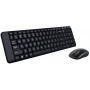 Комплект (клавиатура + мышь) Logitech Клавиатура + мышь Wireless Desktop MK220