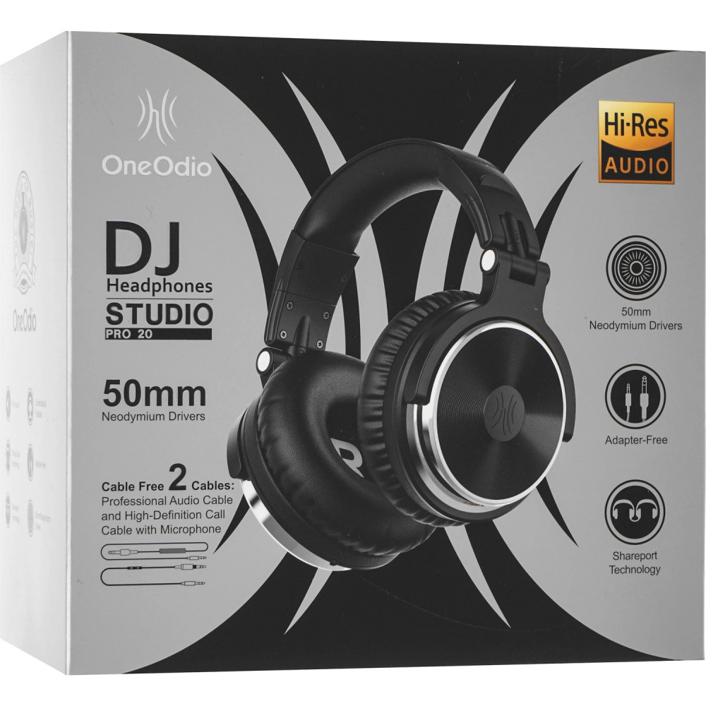 Гарнитура ONEODIO Studio Pro 20 Чёрный