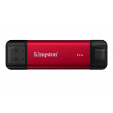 Накопитель SSD Kingston USB3.2 Gen2 1TB SPSD/1TB серебристый