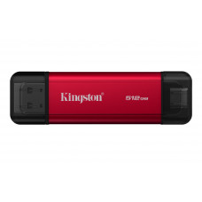 Накопитель SSD Kingston USB3.2 Gen2 512GB SPSD/512GB красный