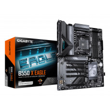 Материнская плата Gigabyte B550 X EAGLE Soc-AM4 AMD B550 4xDDR4 ATX AC`97 8ch(7.1) 2.5Gg RAID+HDMI
